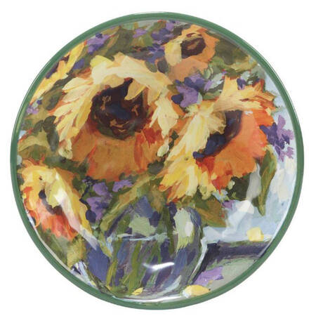 Sunflower Bouquet 9" Individual Pasta Bowl
