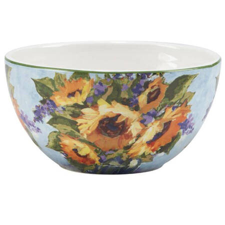Sunflower Bouquet Individual Ice Cream/Dip Bowl