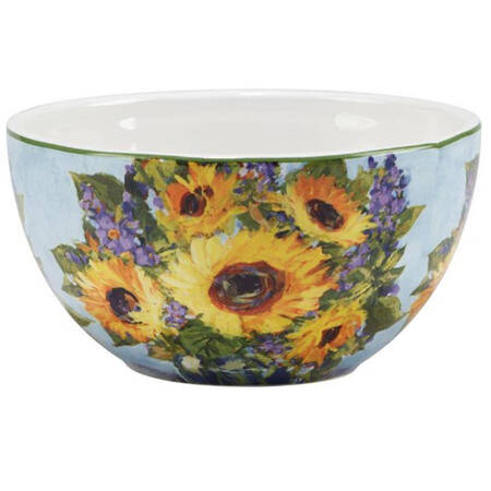 Sunflower Bouquet Individual Ice Cream/Dip Bowl