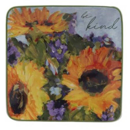 Sunflower Bouquet Canape Plate