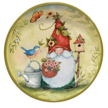 Garden Gnomes 9" Individual Pasta Bowl