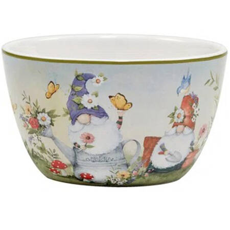 Garden Gnomes Individual Ice Cream/Dip Bowl