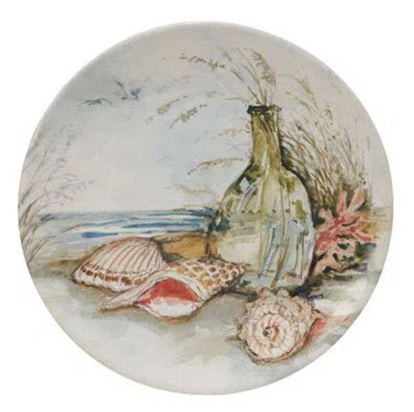 Coastal Landscape Salad/Dessert Plate