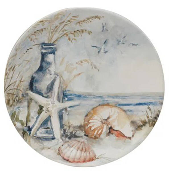 Coastal Landscape Salad/Dessert Plate