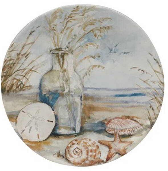 Coastal Landscape Salad/Dessert Plate