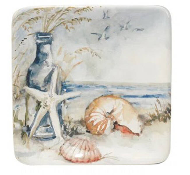 Coastal Landscape Canape Plate
