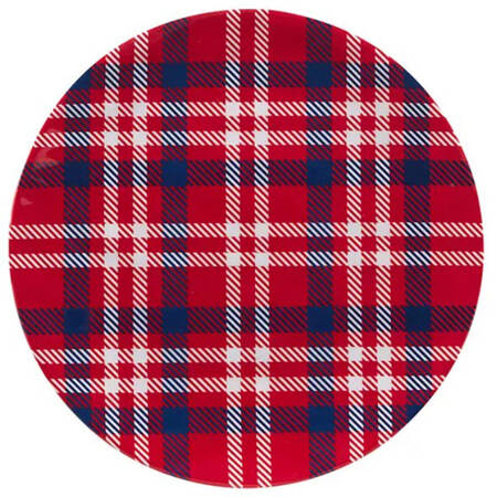 Patriotic Plaid (Melamine) by Certified International