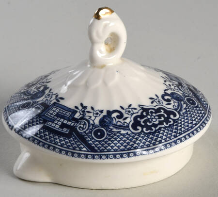 Blue Willow (Gold Trim) Lid for Teapot