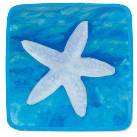 Ocean Beach (Melamine) Square Salad Plate