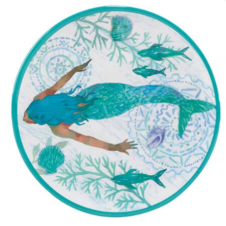 Serene Seas (Melamine) Salad Plate