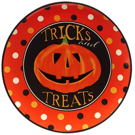 Spooky Halloween Salad/Dessert Plate
