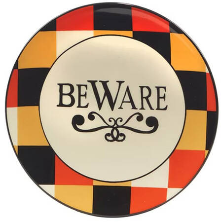 Spooky Halloween Canape Plate