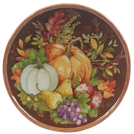 Harvest Blessings Salad/Dessert Plate