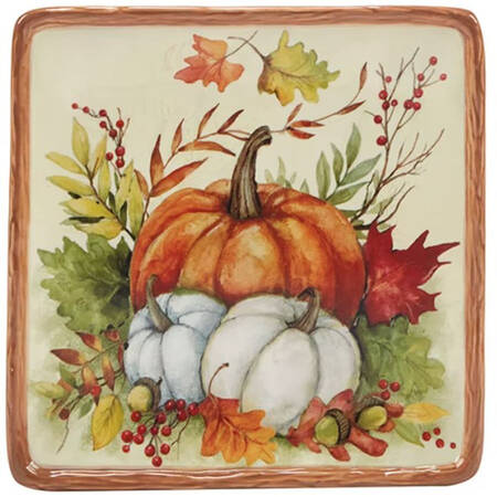 Harvest Blessings Canape Plate