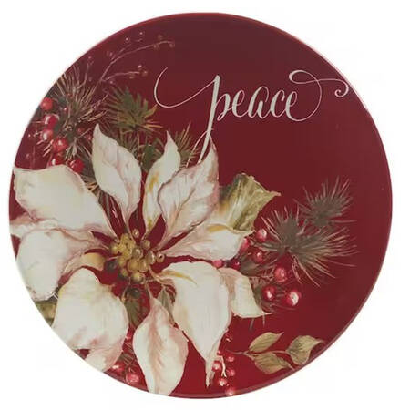 Winter's Joy Salad/Dessert Plate