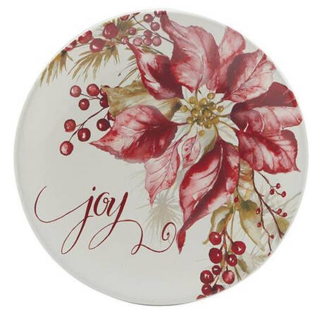 Winter's Joy Salad/Dessert Plate