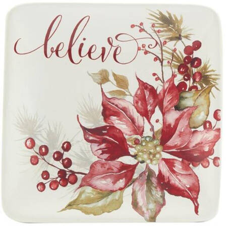 Winter's Joy Canape Plate