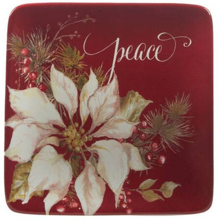 Winter's Joy Canape Plate