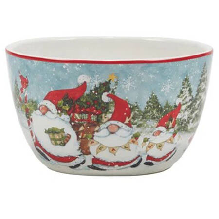 Christmas Gnomes Individual Ice Cream/Dip Bowl