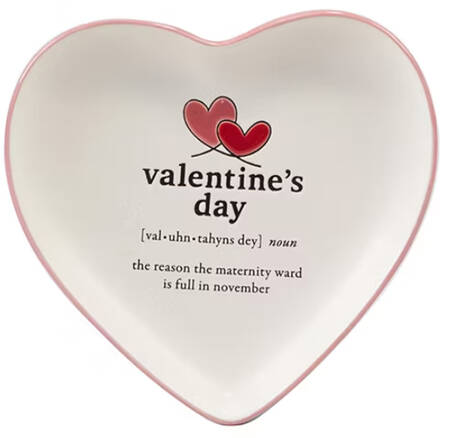 Valentines Day Fun Canape Plate