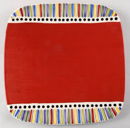 CX883 Square Dinner Plate