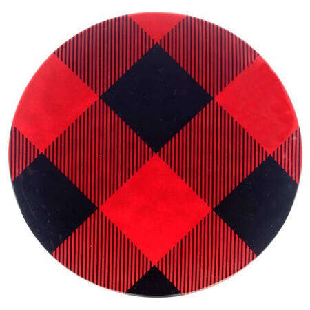 Red Buffalo Plaid (Melamine) by Certified International