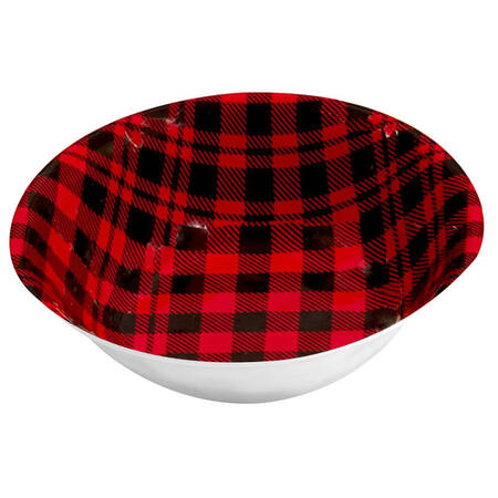 Red Buffalo Plaid (Melamine) 7" All Purpose Bowl