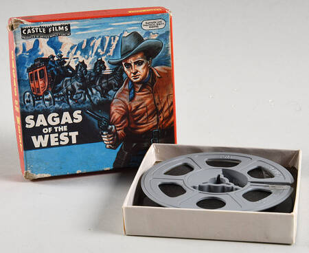 Castle Films Doomed Wagon Train - With Box