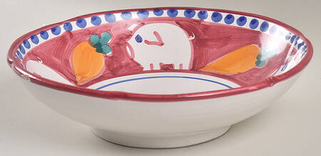 Campagna Pig 8" Individual Pasta Bowl