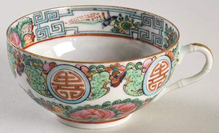 Rose Medallion (No People) Flat Cup