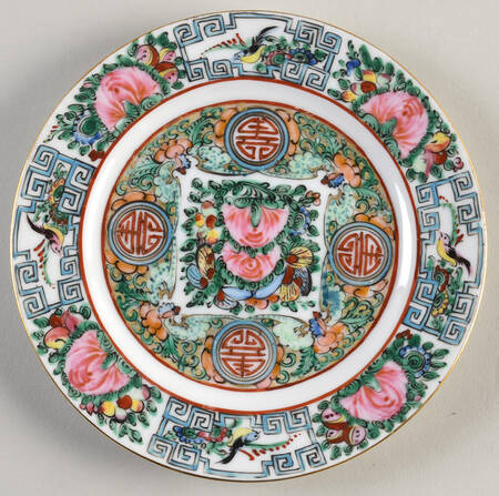 Rose Medallion (No People) Bread & Butter Plate