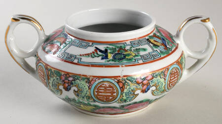 Rose Medallion (No People) Sugar Bowl No Lid