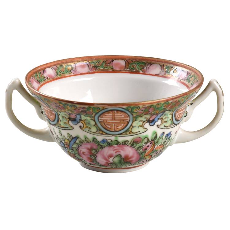 Rose Medallion (No People) Mini Sugar Bowl No Lid