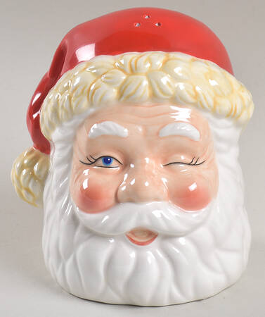 Winking Santa Salt Shaker