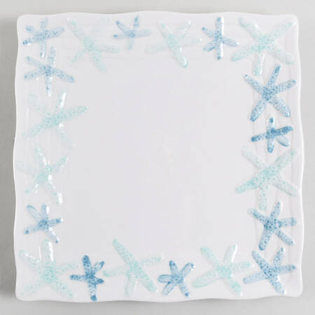 Cape Coral Square Dinner Plate