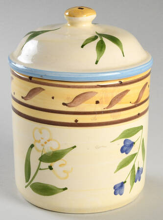 Wildflowers Small Canister & Lid