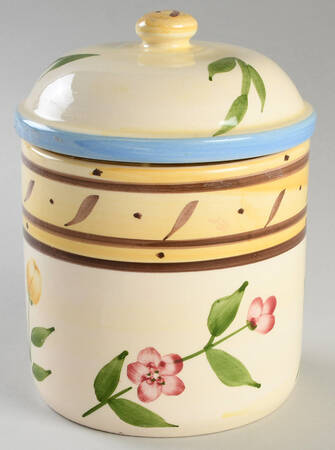 Wildflowers Medium Canister & Lid