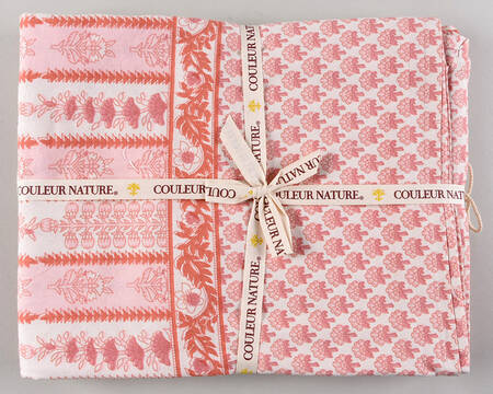 Table Linens & Accessories 71" x 106" Provence Avignon Pink City Cloth Tablecloth