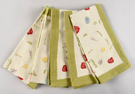 Table Linens & Accessories (6 Pack) 19" x 19" Springfields Multi French Cloth Napkin