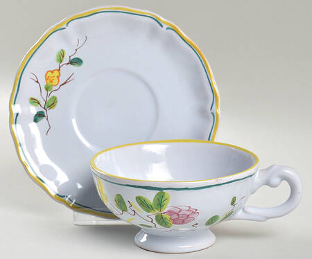 CAG20 Footed Cup & Saucer Set