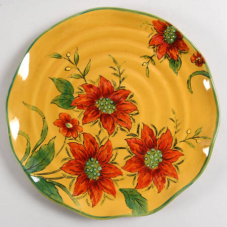 Gold Poinsettia by Maxcera Corp