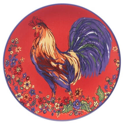 Morning Rooster Salad Plate