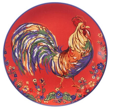 Morning Rooster Salad Plate
