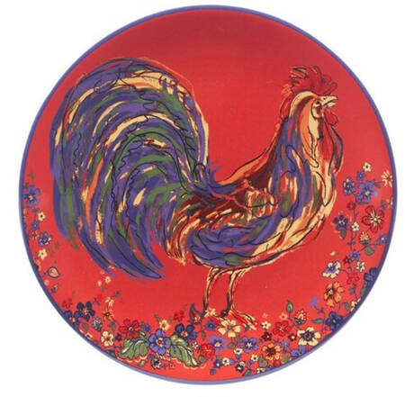 Morning Rooster Salad Plate