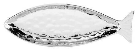 Silver Coast Coastal 13" Fish Shaped Platter