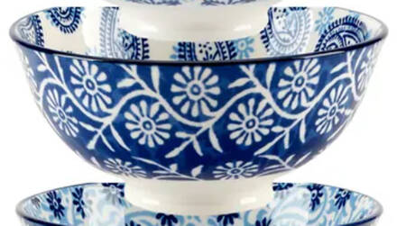 Carnival Blue 4" All Purpose Bowl