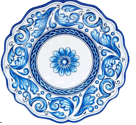 Veranda (Melamine) Canape Plate
