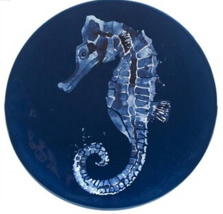 Sea Life (Melamine) Salad Plate