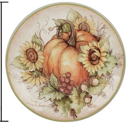 Autumn Breeze Salad Plate