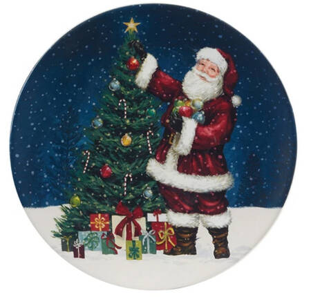 Santa's Secret Dinner Plate
